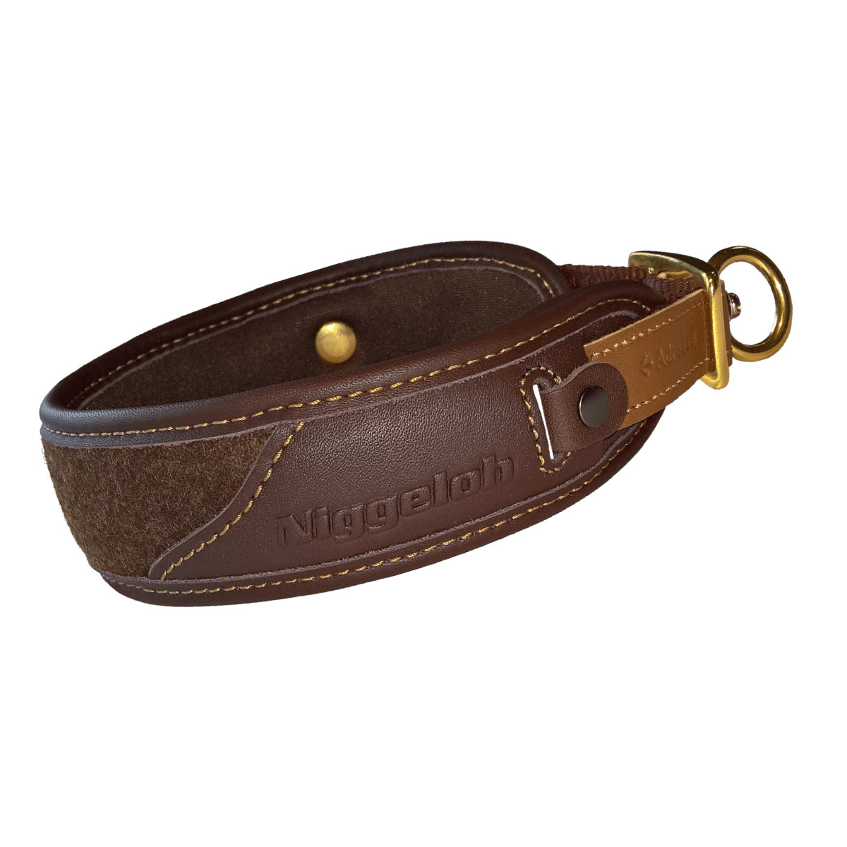 Halsung Loden braun XS